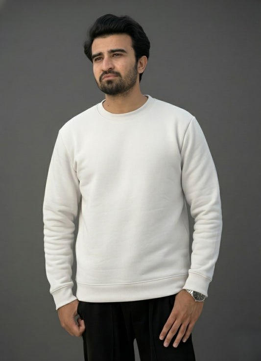 MTS Off-White Sweat Shirt